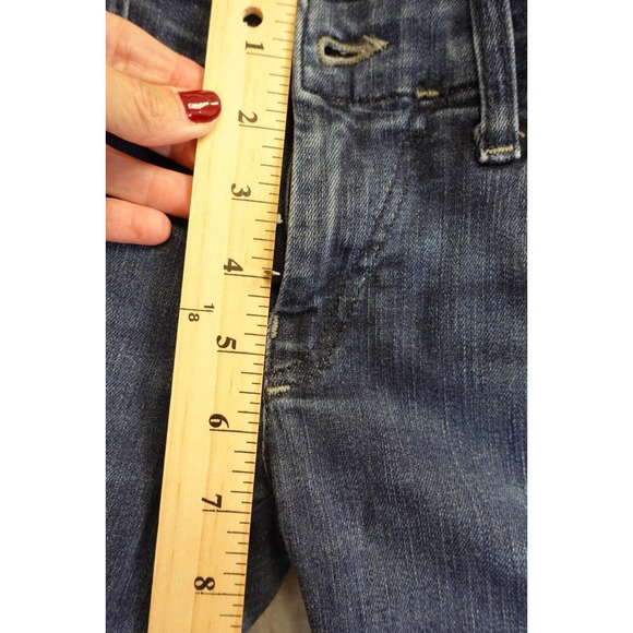 Womans Diesel grupee blue jeans size 25 super slim, skinny low waist stretch - Picture 10 of 11